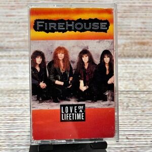 FireHouse Love of a Lifetime Helpless Cassette Single 1991 Epic 34T 73771 Rock